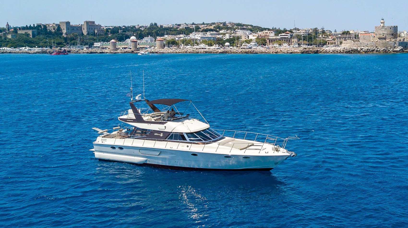 private yacht rhodes